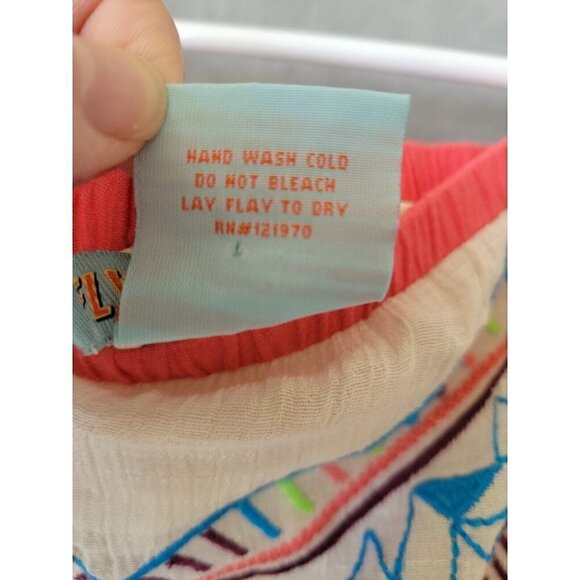 Flying Tomato Embroidered Boho Strapless Maxi Lined Dress Women’s Size S/M, GUC! - Picture 7 of 11